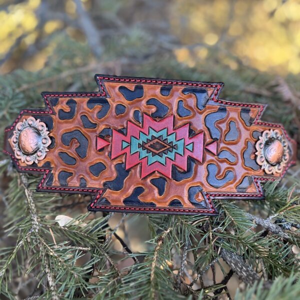 Aztec Leopard Noseband