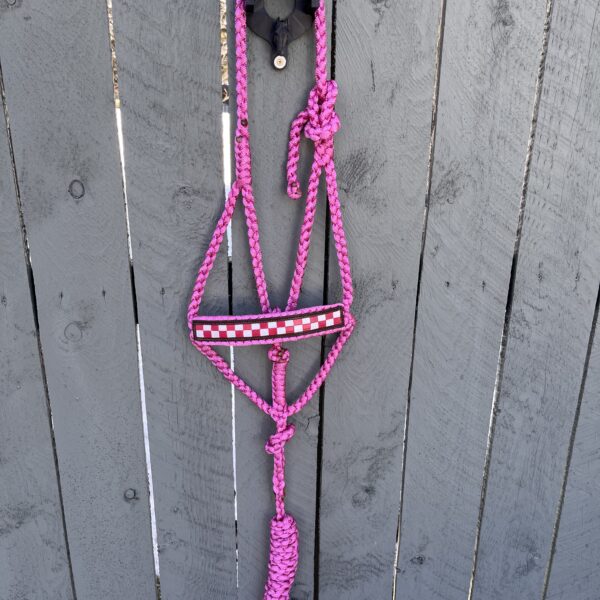 Checkered Muletape Halter