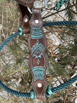 Teal Hybrid Halter - Image 3