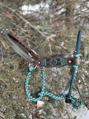 Teal Hybrid Halter