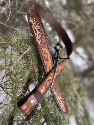 Hand Tooled Belt - Image 6