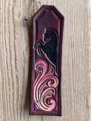 Purple Horse Bookmark