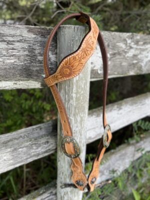 Light oil Sunflower Bridle - Image 4
