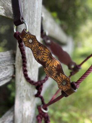 Sunflowers & Wine Hybrid Halter - Image 4