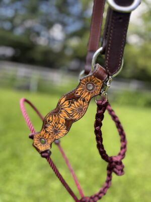 Sunflowers & Wine Hybrid Halter - Image 2