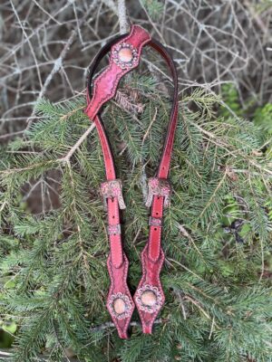 One ear Swarovski bridle