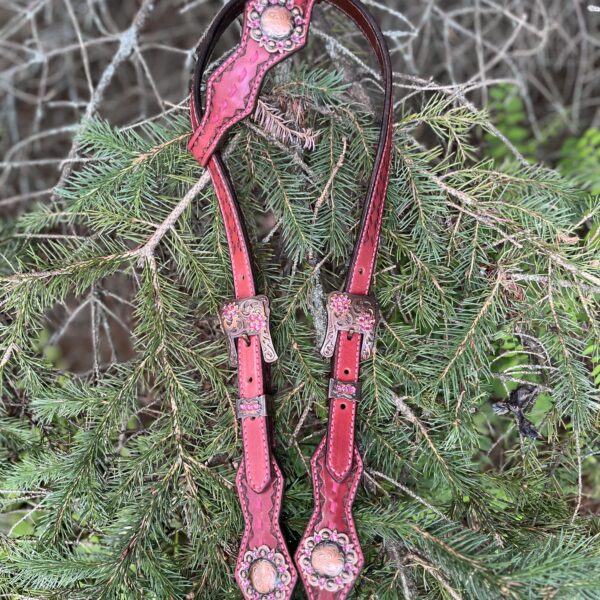 One ear Swarovski bridle